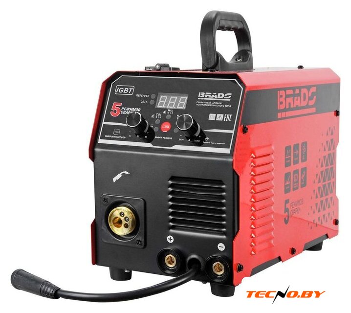 Сварочный инвертор Brado MIG/MMA-250L-14 - Изображение №3 — Интернет-Магазин TECNO.BY