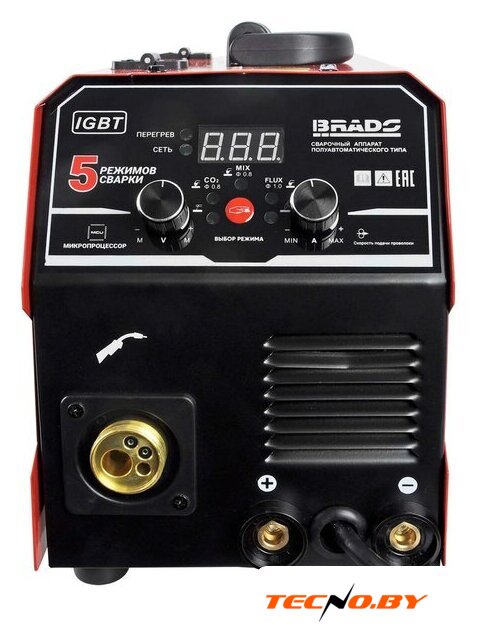 Сварочный инвертор Brado MIG/MMA-250L-14 - Изображение №5 — Интернет-Магазин TECNO.BY