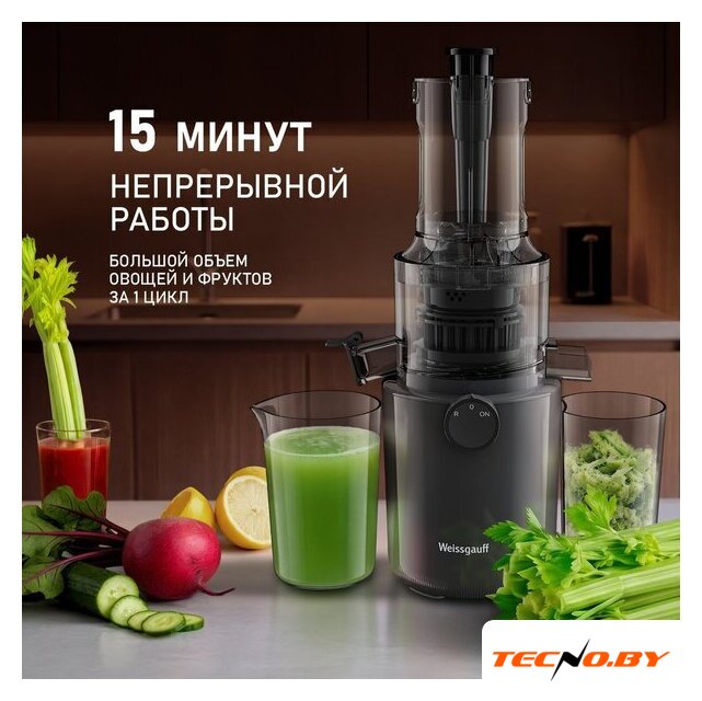 Соковыжималка Weissgauff WSJ 200 MB Compact Juice - Изображение №14 — Интернет-Магазин TECNO.BY