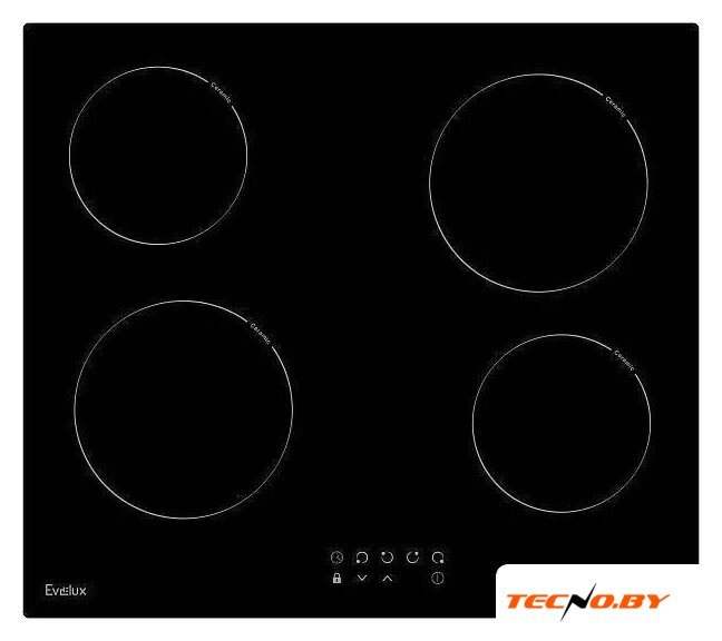 Варочная панель Evelux HEV 640 B - Изображение №2 — Интернет-Магазин TECNO.BY