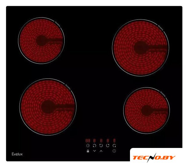 Варочная панель Evelux HEV 640 B - Изображение №1 — Интернет-Магазин TECNO.BY