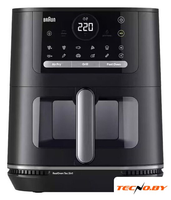 Аэрогриль (аэрофритюрница) Braun MultiFry 5 Air Fryer 3-i-n1 HF5075IBK - Изображение №1 — Интернет-Магазин TECNO.BY
