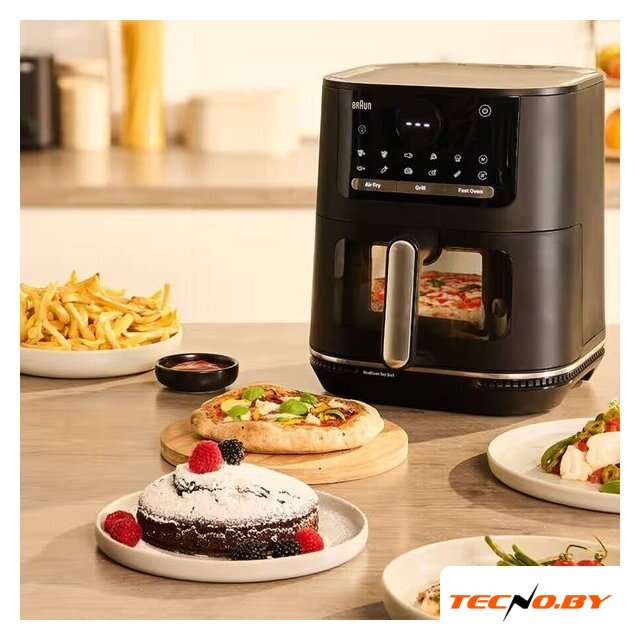 Аэрогриль (аэрофритюрница) Braun MultiFry 5 Air Fryer 3-i-n1 HF5075IBK - Изображение №10 — Интернет-Магазин TECNO.BY