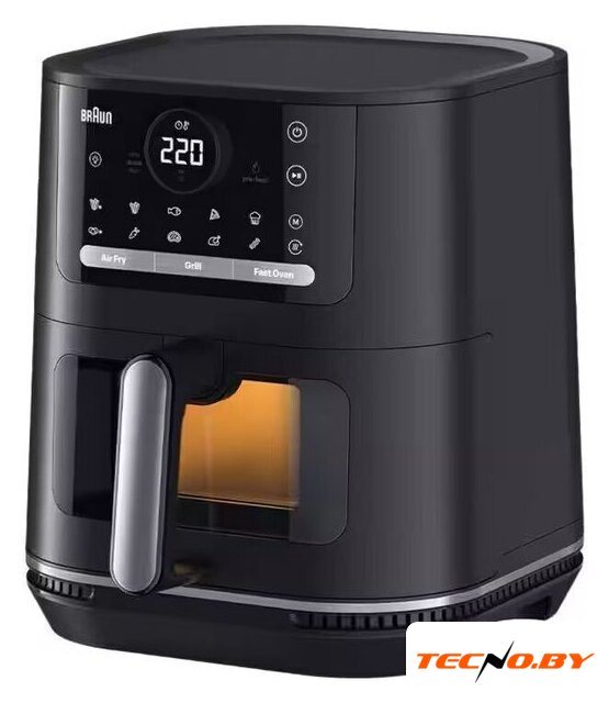 Аэрогриль (аэрофритюрница) Braun MultiFry 5 Air Fryer 3-i-n1 HF5075IBK - Изображение №2 — Интернет-Магазин TECNO.BY