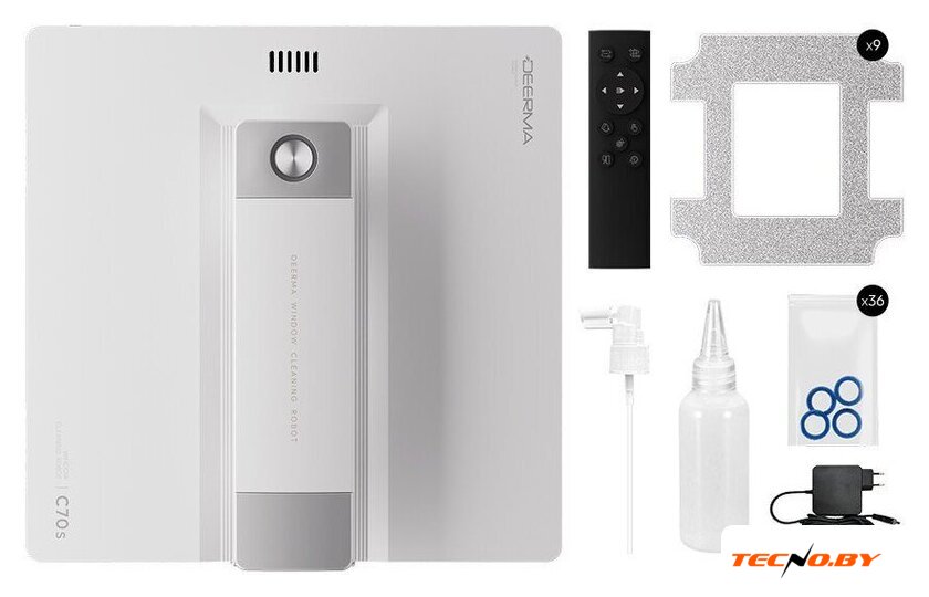 Робот для мытья окон Deerma DEM-C70s - Изображение №6 — Интернет-Магазин TECNO.BY