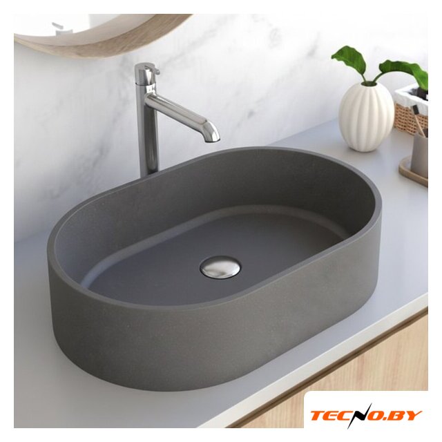 Умывальник Lauter Oliva 21O603G (Grey) - Изображение №6 — Интернет-Магазин TECNO.BY