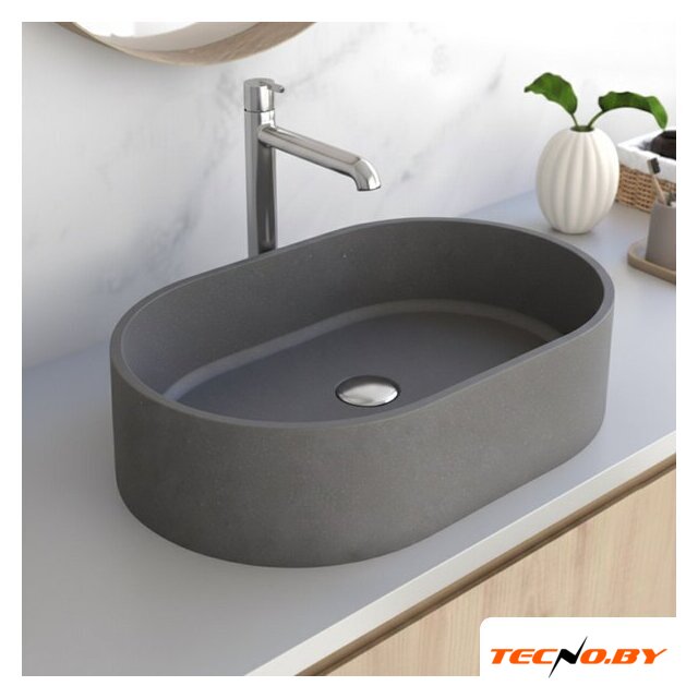 Умывальник Lauter Oliva 21O603G (Grey) - Изображение №7 — Интернет-Магазин TECNO.BY
