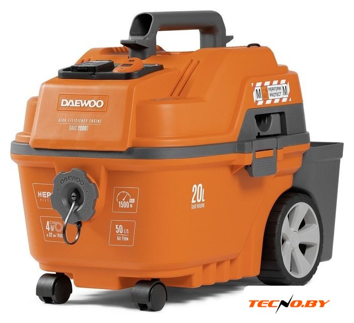 Пылесос Daewoo Power DAVC 2000S - Изображение №3 — Интернет-Магазин TECNO.BY