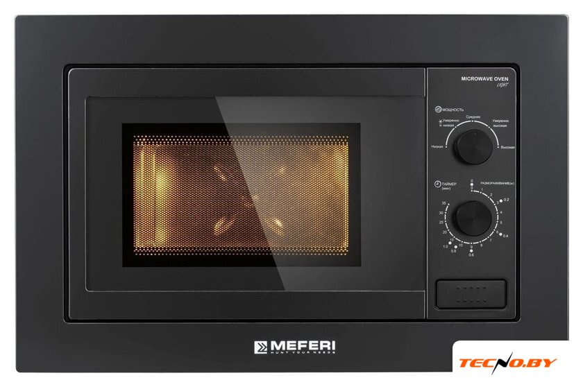 Микроволновая печь Meferi MMO6020BK Light - Изображение №2 — Интернет-Магазин TECNO.BY