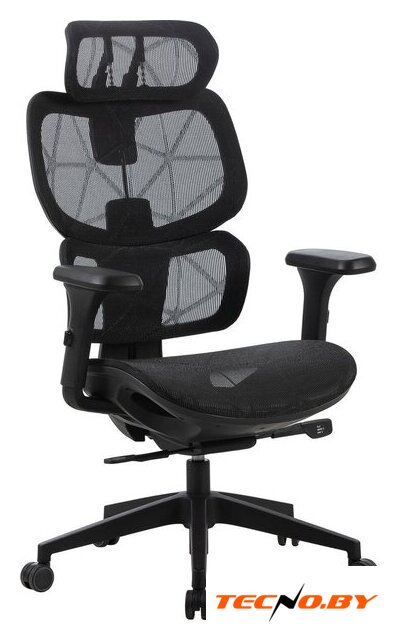 Офисное кресло CACTUS CS-MC555-BK (черный) - Изображение №1 — Интернет-Магазин TECNO.BY