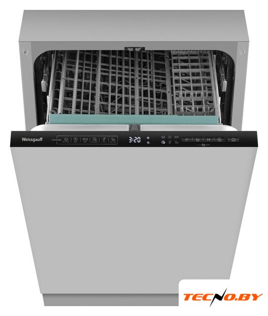 Встраиваемая посудомоечная машина Weissgauff BDW 4535 D Inverter AutoOpen Timer Floor - Изображение №8 — Интернет-Магазин TECNO.BY