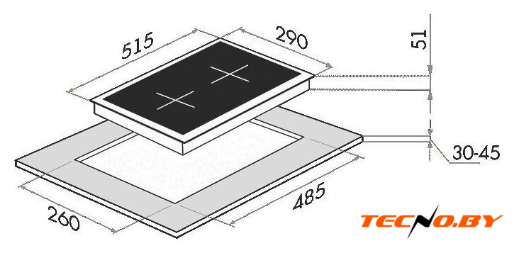 Варочная панель MAUNFELD EGHE.32.3EB/G - Изображение №15 — Интернет-Магазин TECNO.BY