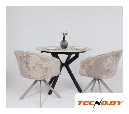 Стул с подлокотниками Мамадома Shelly-R 360 (m04 Grey Beige Lux/капучино) - Изображение №4 — Интернет-Магазин TECNO.BY