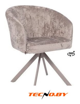 Стул с подлокотниками Мамадома Shelly-R 360 (m04 Grey Beige Lux/капучино) - Изображение №1 — Интернет-Магазин TECNO.BY