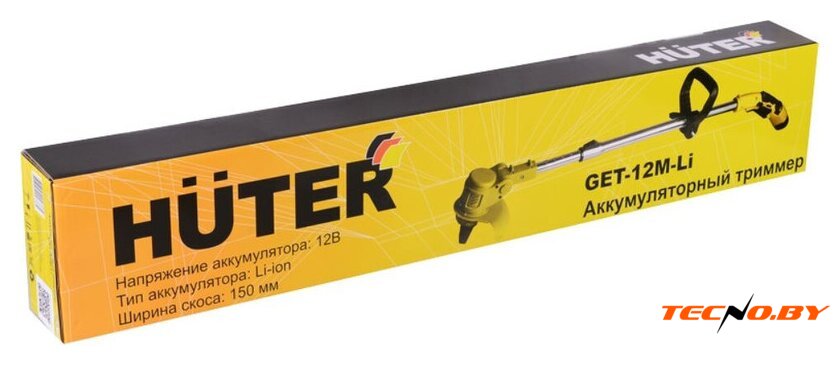 Триммер Huter GET-12M-Li - Изображение №9 — Интернет-Магазин TECNO.BY