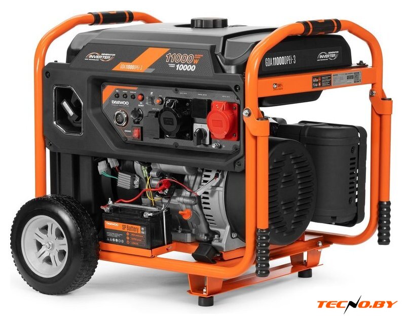 Бензиновый генератор Daewoo Power GDA 11000DPEi-3 - Изображение №3 — Интернет-Магазин TECNO.BY