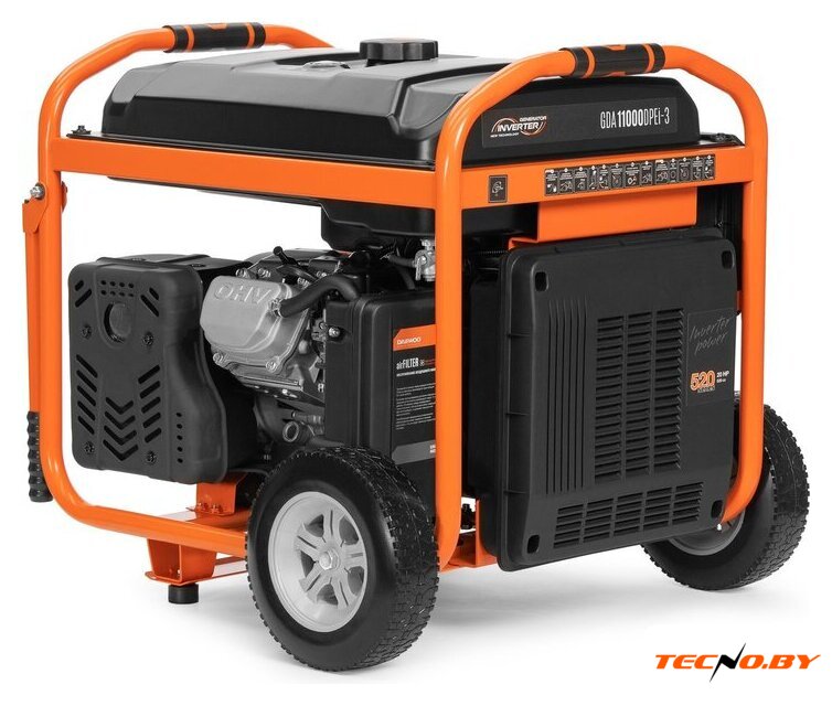 Бензиновый генератор Daewoo Power GDA 11000DPEi-3 - Изображение №2 — Интернет-Магазин TECNO.BY