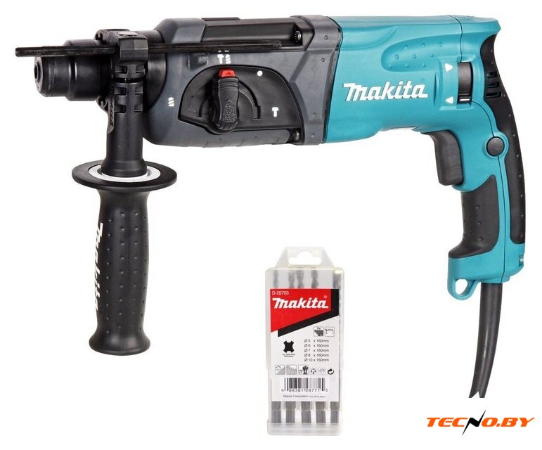 Перфоратор Makita HR2470X20 - Изображение №1 — Интернет-Магазин TECNO.BY