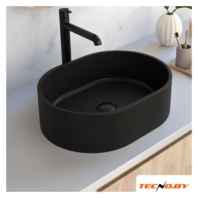 Умывальник Lauter Oliva 21O486DB (Deep Black) - Изображение №7 — Интернет-Магазин TECNO.BY
