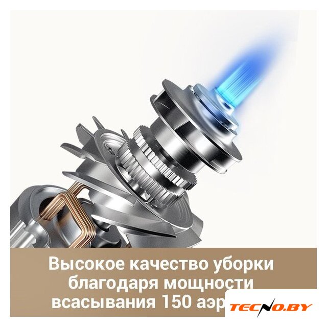 Пылесос Dreame Cordless Vacuum Cleaner R10 Pro Aqua - Изображение №6 — Интернет-Магазин TECNO.BY
