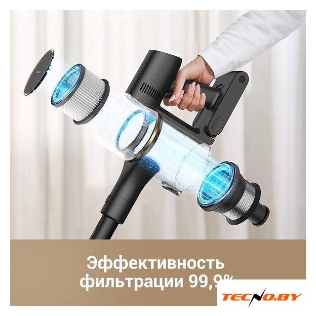Пылесос Dreame Cordless Vacuum Cleaner R10 Pro Aqua - Изображение №3 — Интернет-Магазин TECNO.BY