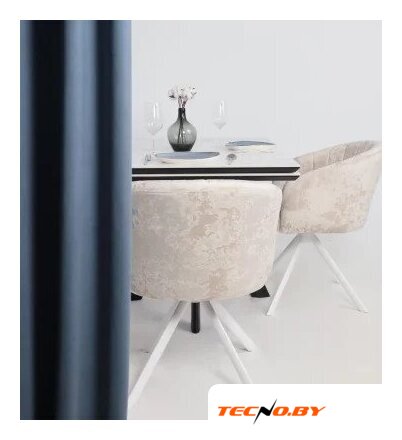 Стул с подлокотниками Мамадома Shelly-R 360 (m02 Pearl Lux/белый) - Изображение №3 — Интернет-Магазин TECNO.BY