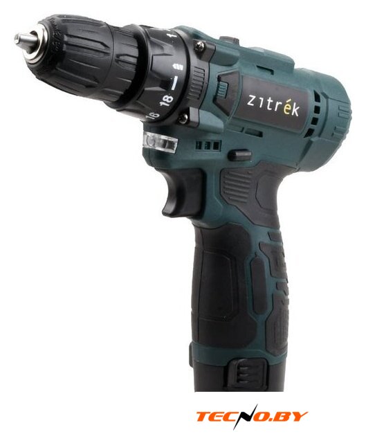 Дрель-шуруповерт Zitrek Green 12V Max 085-1016 (с 2-мя АКБ) - Изображение №3 — Интернет-Магазин TECNO.BY