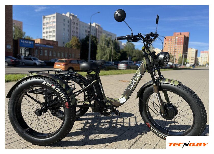 Электровелосипед Smart Balance Tank Trike 2024 (камуфляж) - Изображение №1 — Интернет-Магазин TECNO.BY