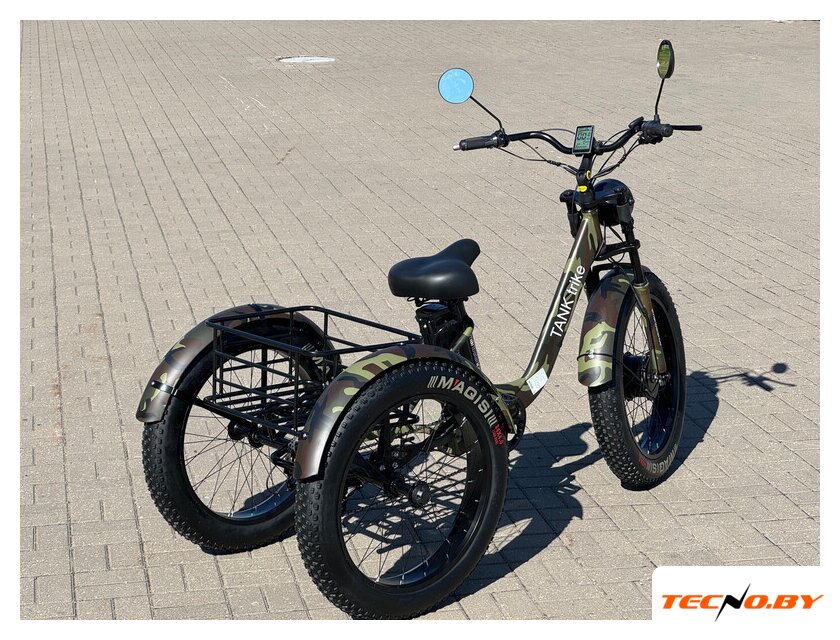Электровелосипед Smart Balance Tank Trike 2024 (камуфляж) - Изображение №9 — Интернет-Магазин TECNO.BY