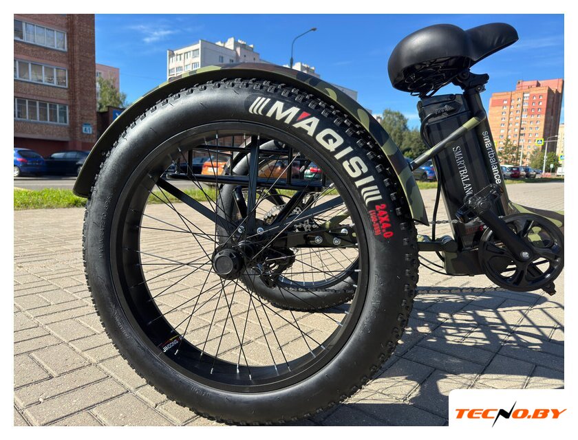 Электровелосипед Smart Balance Tank Trike 2024 (камуфляж) - Изображение №2 — Интернет-Магазин TECNO.BY