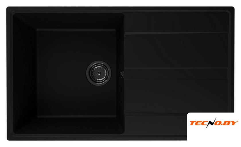 Кухонная мойка Ulgran Quartz Prima 850 (уголь) - Изображение №1 — Интернет-Магазин TECNO.BY