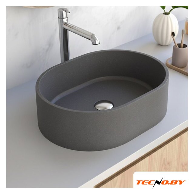 Умывальник Lauter Oliva 21O483G (Grey) - Изображение №7 — Интернет-Магазин TECNO.BY
