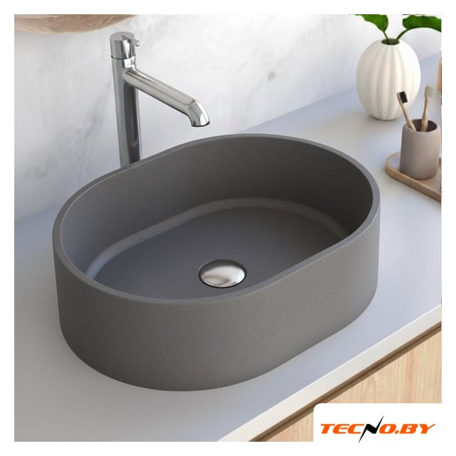Умывальник Lauter Oliva 21O483G (Grey) - Изображение №6 — Интернет-Магазин TECNO.BY