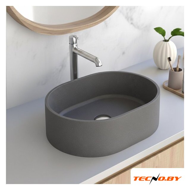 Умывальник Lauter Oliva 21O483G (Grey) - Изображение №8 — Интернет-Магазин TECNO.BY