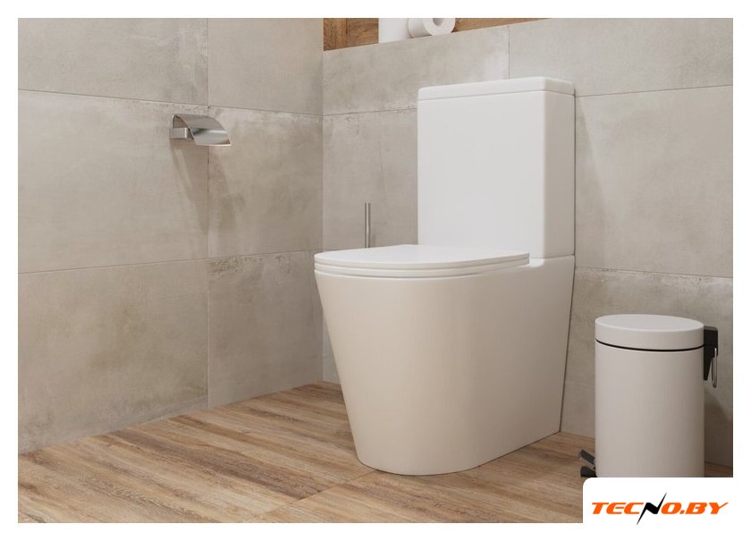 Унитаз напольный Lauter W76 P-TRAP 21122762 + гигиенический душ Mild 21LT072BM (горизонтальный выпуск) - Изображение №9 — Интернет-Магазин TECNO.BY