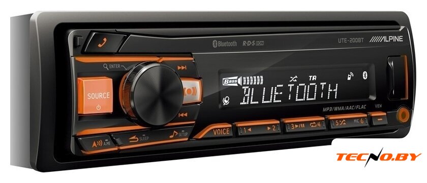 USB-магнитола Alpine UTE-200BT - Изображение №2 — Интернет-Магазин TECNO.BY