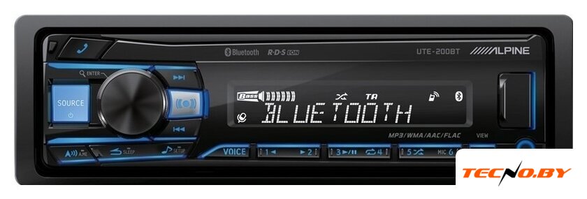 USB-магнитола Alpine UTE-200BT - Изображение №1 — Интернет-Магазин TECNO.BY