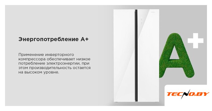 Холодильник side by side MAUNFELD MFF191NFPW - Изображение №16 — Интернет-Магазин TECNO.BY
