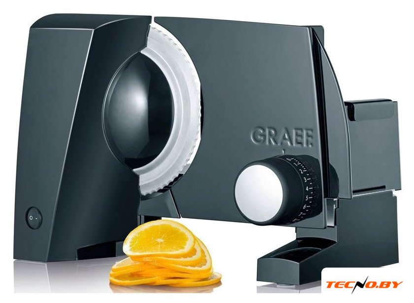 Ломтерезка Graef SKS 100 Twin (черный) - Изображение №1 — Интернет-Магазин TECNO.BY