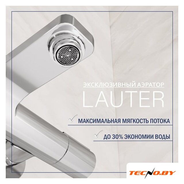 Смеситель Lauter Temp 21YH50427-4 с лейкой Living Nevada 21S10146 - Изображение №5 — Интернет-Магазин TECNO.BY