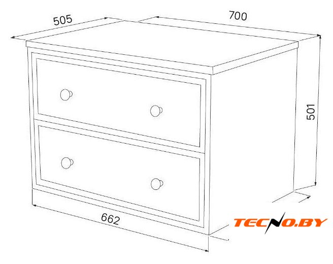  IDDIS Тумба под умывальник Torr TOR70WBi95 - Изображение №8 — Интернет-Магазин TECNO.BY
