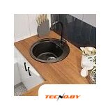 Кухонная мойка GranFest Rondo 510 (черный) - Изображение №6 — Интернет-Магазин TECNO.BY