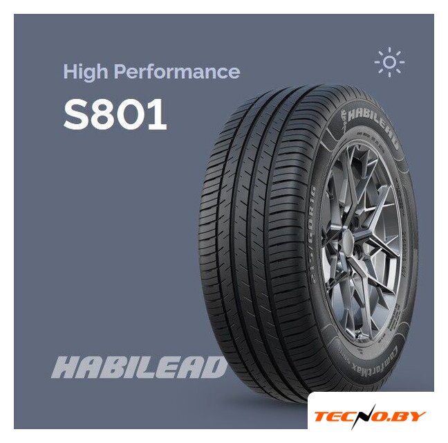 Летние шины Habilead High Performance ComfortMax S801 225/55R16 95V - Изображение №4 — Интернет-Магазин TECNO.BY