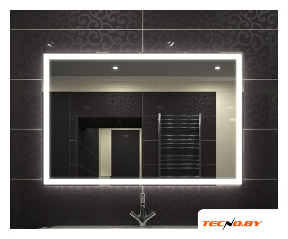  Континент Зеркало Mercury LED 80x60 - Изображение №1 — Интернет-Магазин TECNO.BY