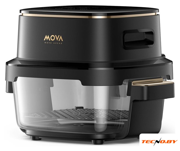 Аэрогриль (аэрофритюрница) Mova Aeroglass AF20 Pro (черный) - Изображение №1 — Интернет-Магазин TECNO.BY