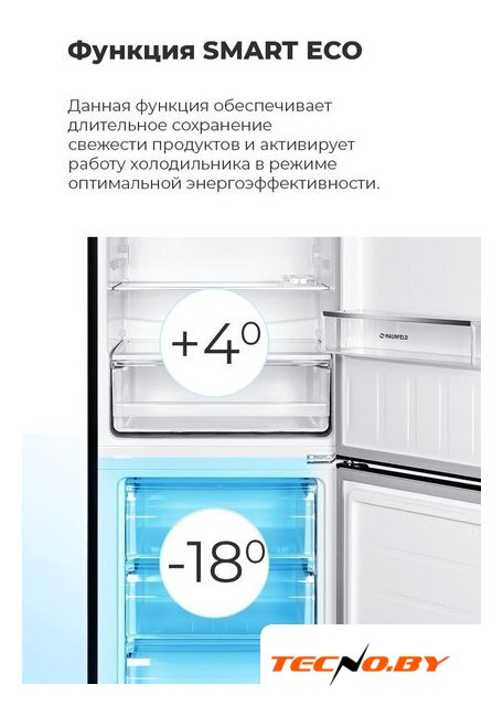 Холодильник MAUNFELD MFF200NFW - Изображение №23 — Интернет-Магазин TECNO.BY