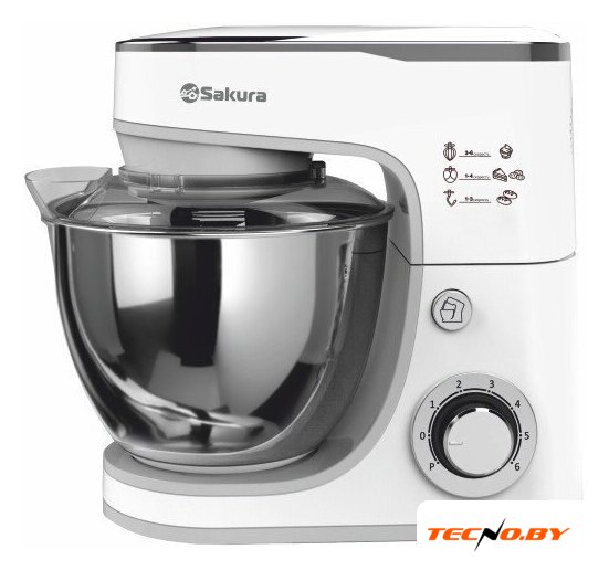 Планетарный миксер Sakura SA-6332W - Изображение №1 — Интернет-Магазин TECNO.BY
