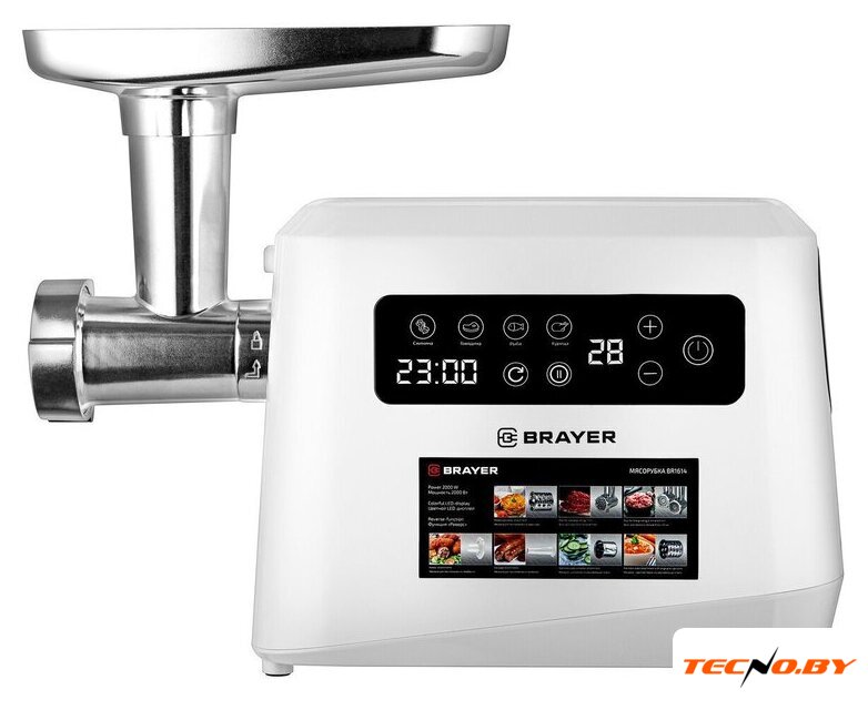 Мясорубка Brayer BR1614 - Изображение №3 — Интернет-Магазин TECNO.BY