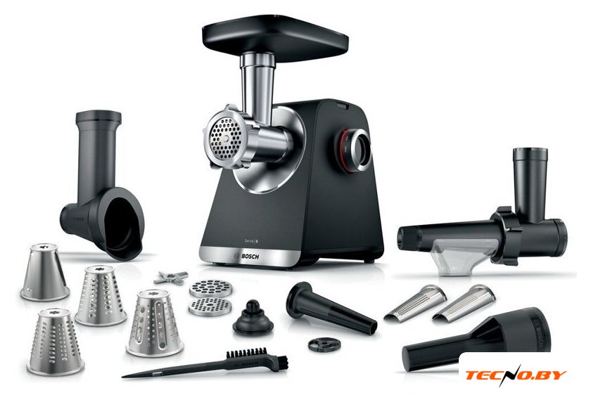 Мясорубка Bosch Serie 6 MFWS660B - Изображение №1 — Интернет-Магазин TECNO.BY
