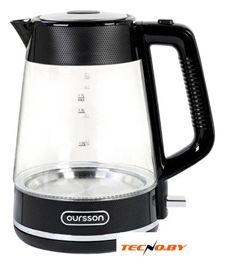 Электрический чайник Oursson KE1747G/BL - Изображение №1 — Интернет-Магазин TECNO.BY